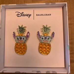 BaubleBar Stitch Pineapple Earrings